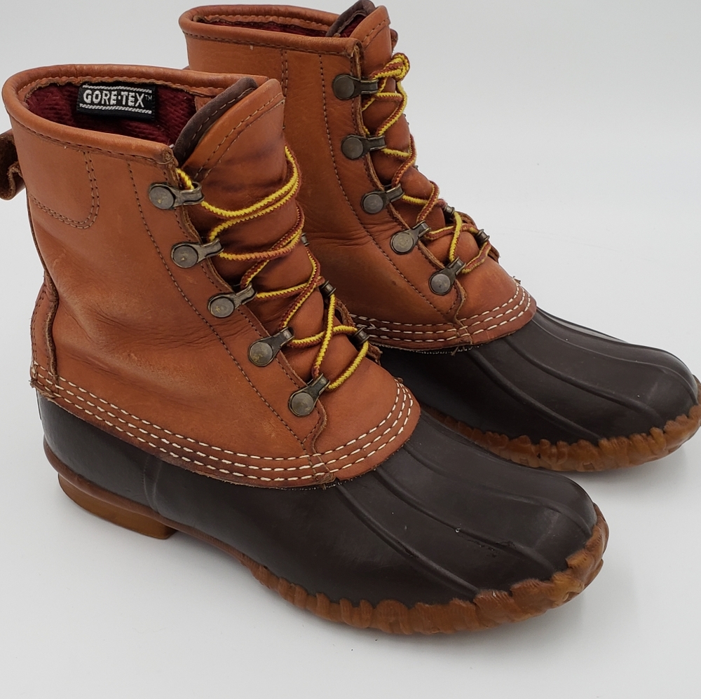 Vintage L.L.Bean Duck 🦆 Boots Lined .